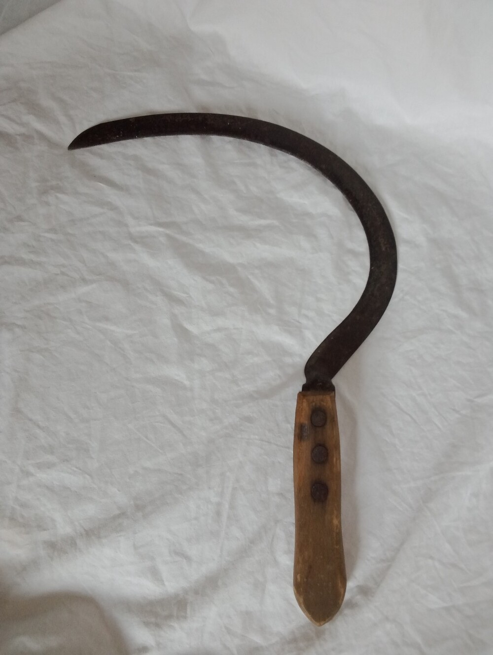 Vintage Farm Tool Hand Sickle Barn Decor 16" Tall